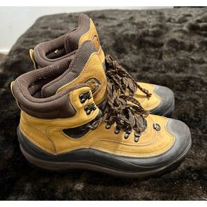 Men's Brown Sorel Leather Upper Winter Boots, Size 13 Asystec snow